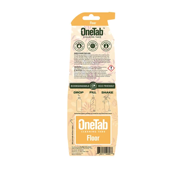OneTab USA Floor Cleaner, Back
